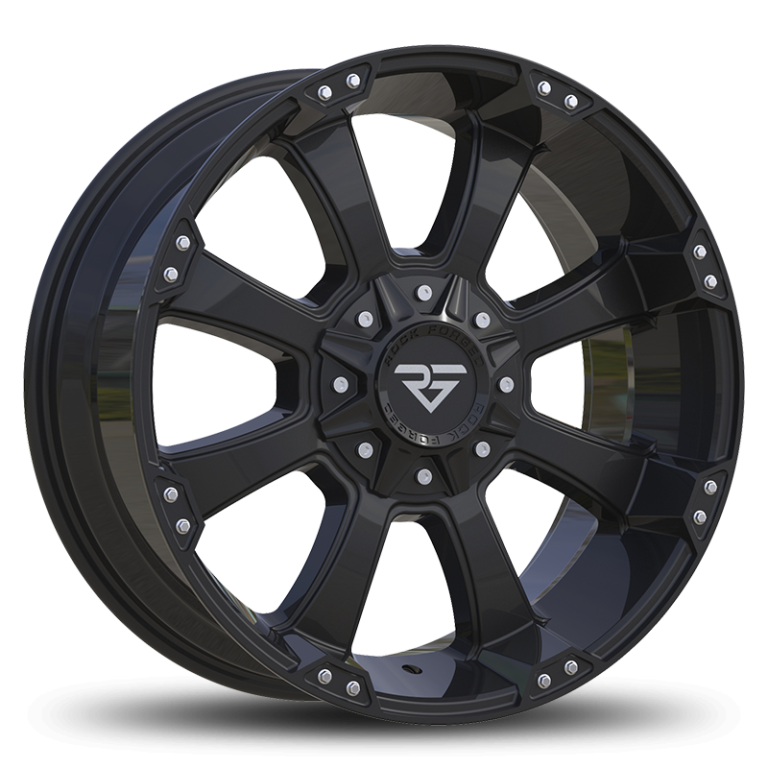 Rock Forged FF44 in Gloss Black – VCT Wheels