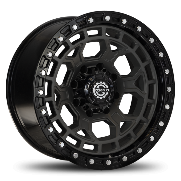 Scorpion Nomad in Matte Black – VCT Wheels