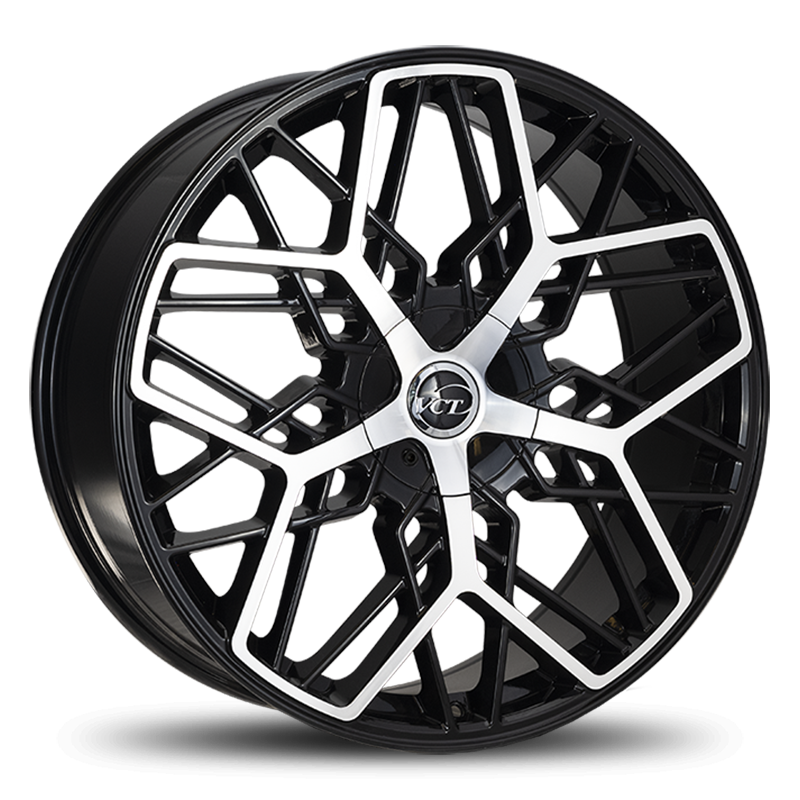 VCT Phoenix Wheel in Black Machined