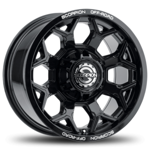 VCT Defender Wheel 6lug Gloss Black 17x9
