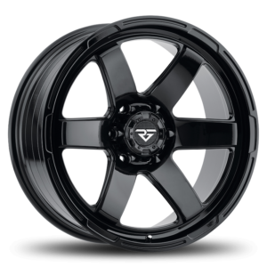 VCT FF08 Wheel 6lug Gloss Black 20x9