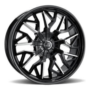 VCT Cyclone Wheel in Black Machined