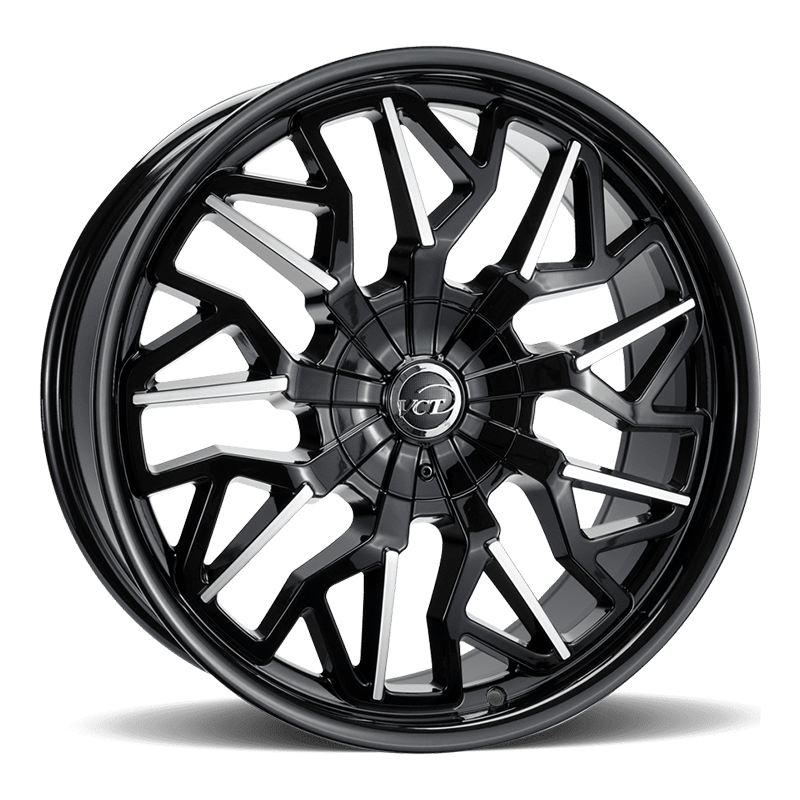 VCT Cyclone Wheel in Black Machined