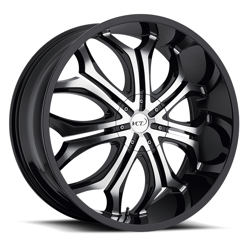 VCT Godfather Wheel in Black Machined