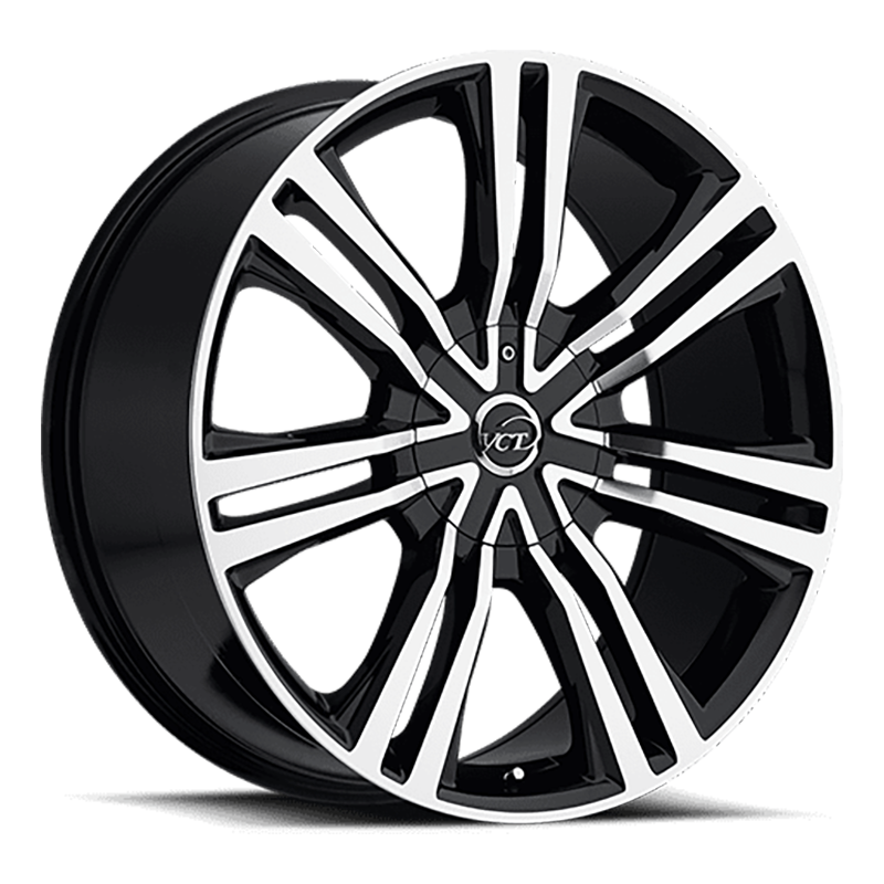 VCT Gravano Wheel in Black Machined