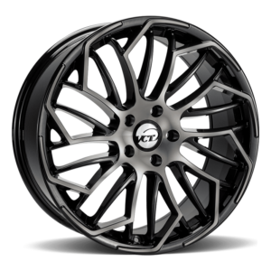 VCT Slider Wheel in Tinted Black Machined