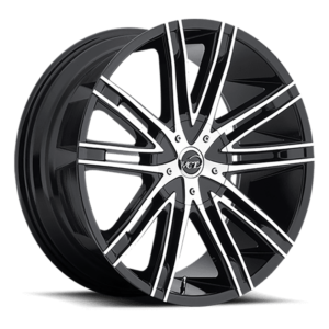 VCT V28 Wheel in Black Machined