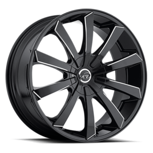 VCT V48 Wheel in Black Milled