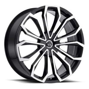 VCT V78 Wheel in Black Machined