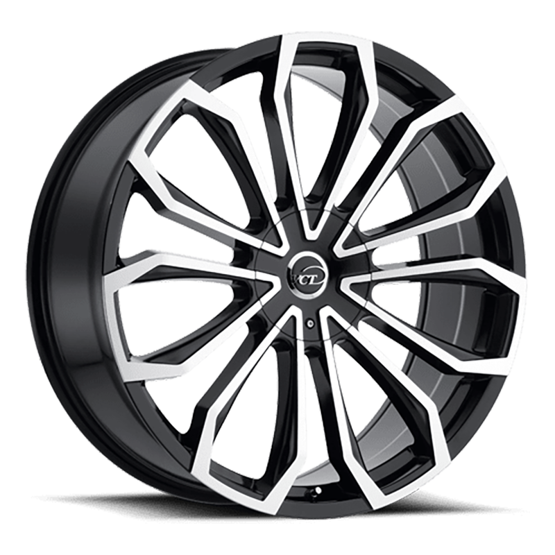 VCT V78 Wheel in Black Machined