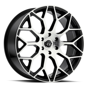 VCT V82 Wheel in Black Machined