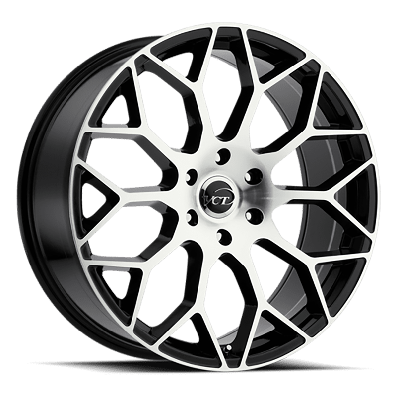 VCT V82 Wheel in Black Machined