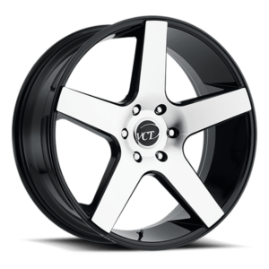 VCT V83 Wheel in Black Machined